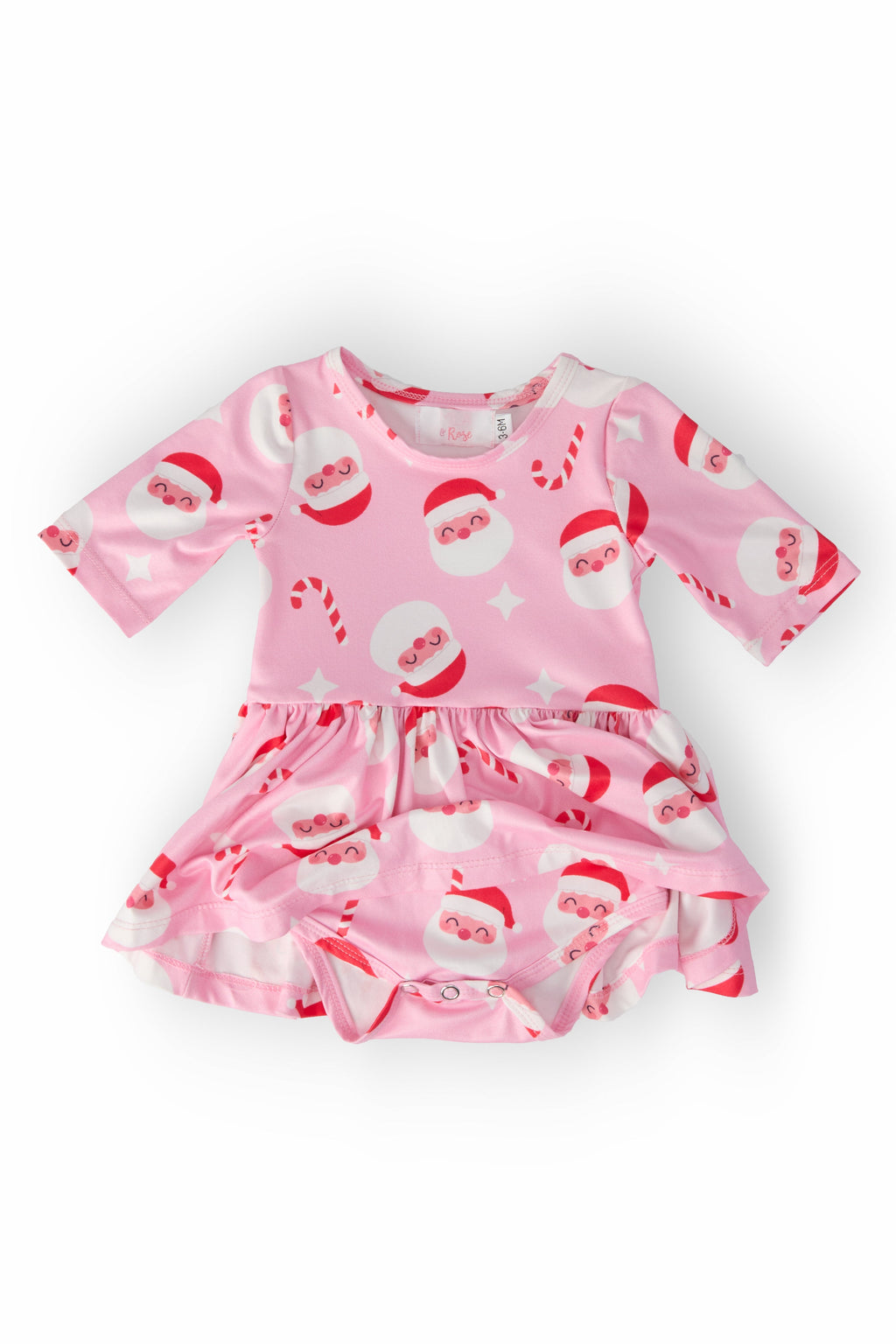 Jingle Bells 3/4 Sleeve Twirl Bodysuit by Mila & Rose ®