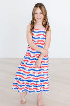 SALE July Vibes Ruffle Maxi Dress by Mila & Rose ®