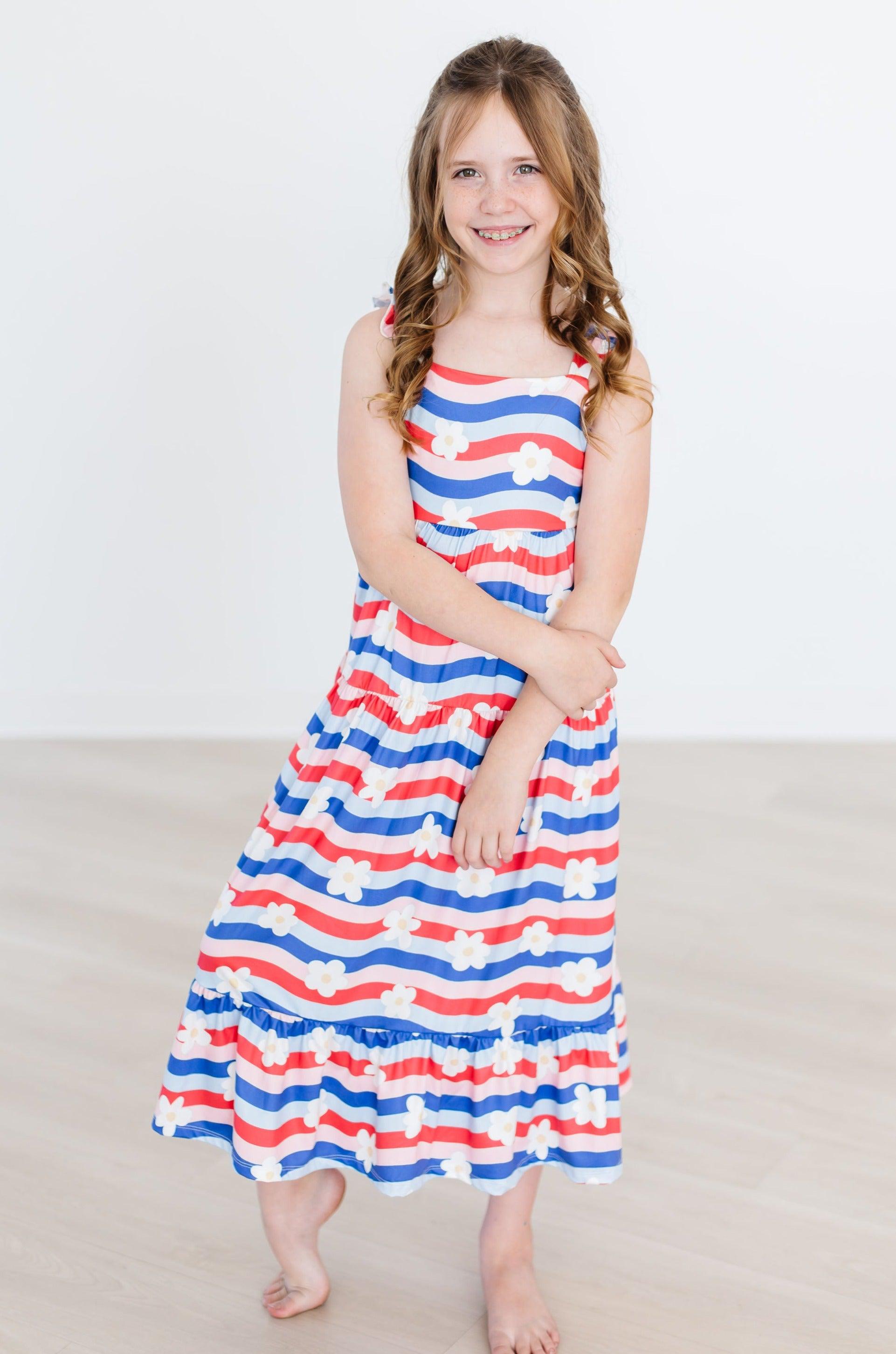 SALE July Vibes Ruffle Maxi Dress by Mila & Rose ®