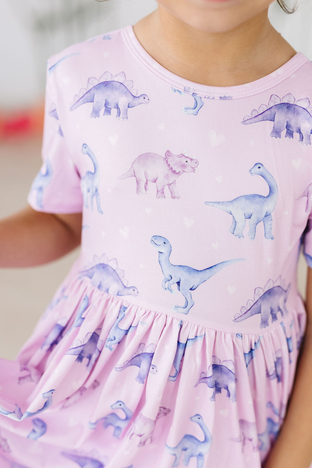 Jurassic Joy S/S Pocket Twirl Dress by Mila & Rose ®