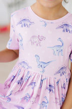 Jurassic Joy S/S Pocket Twirl Dress by Mila & Rose ®