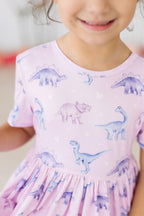 Jurassic Joy S/S Pocket Twirl Dress by Mila & Rose ®