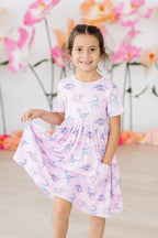 Jurassic Joy S/S Pocket Twirl Dress by Mila & Rose ®