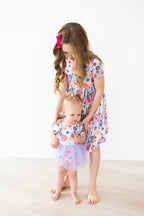 Keep Growing S/S Pocket Twirl Dress by Mila & Rose ®