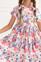 Keep Growing S/S Pocket Twirl Dress by Mila & Rose ®