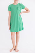 Kelly Green T-Shirt Dress by Mila & Rose ®