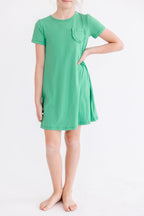 Kelly Green T-Shirt Dress by Mila & Rose ®