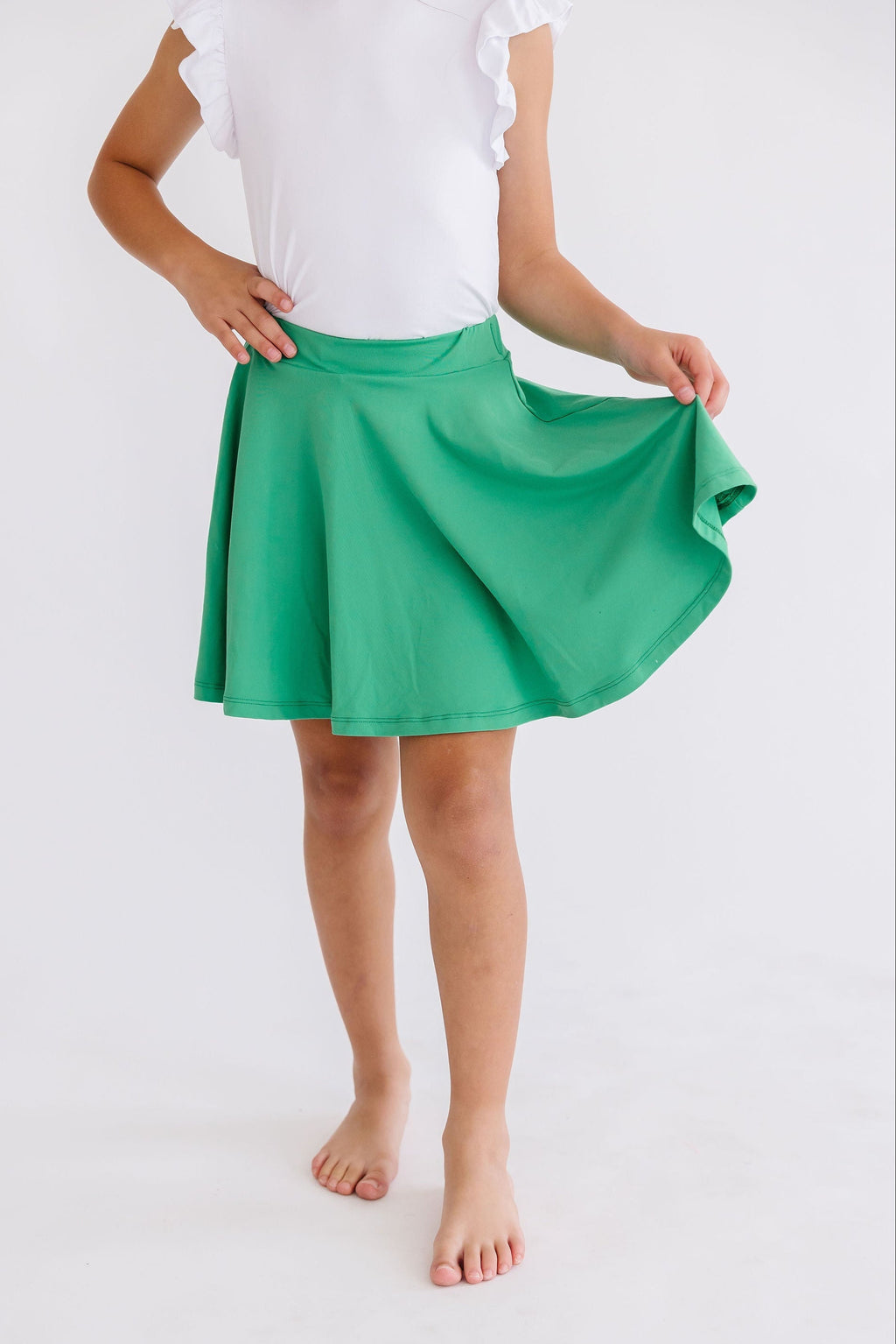 Kelly Green Twirl Skort by Mila & Rose ®