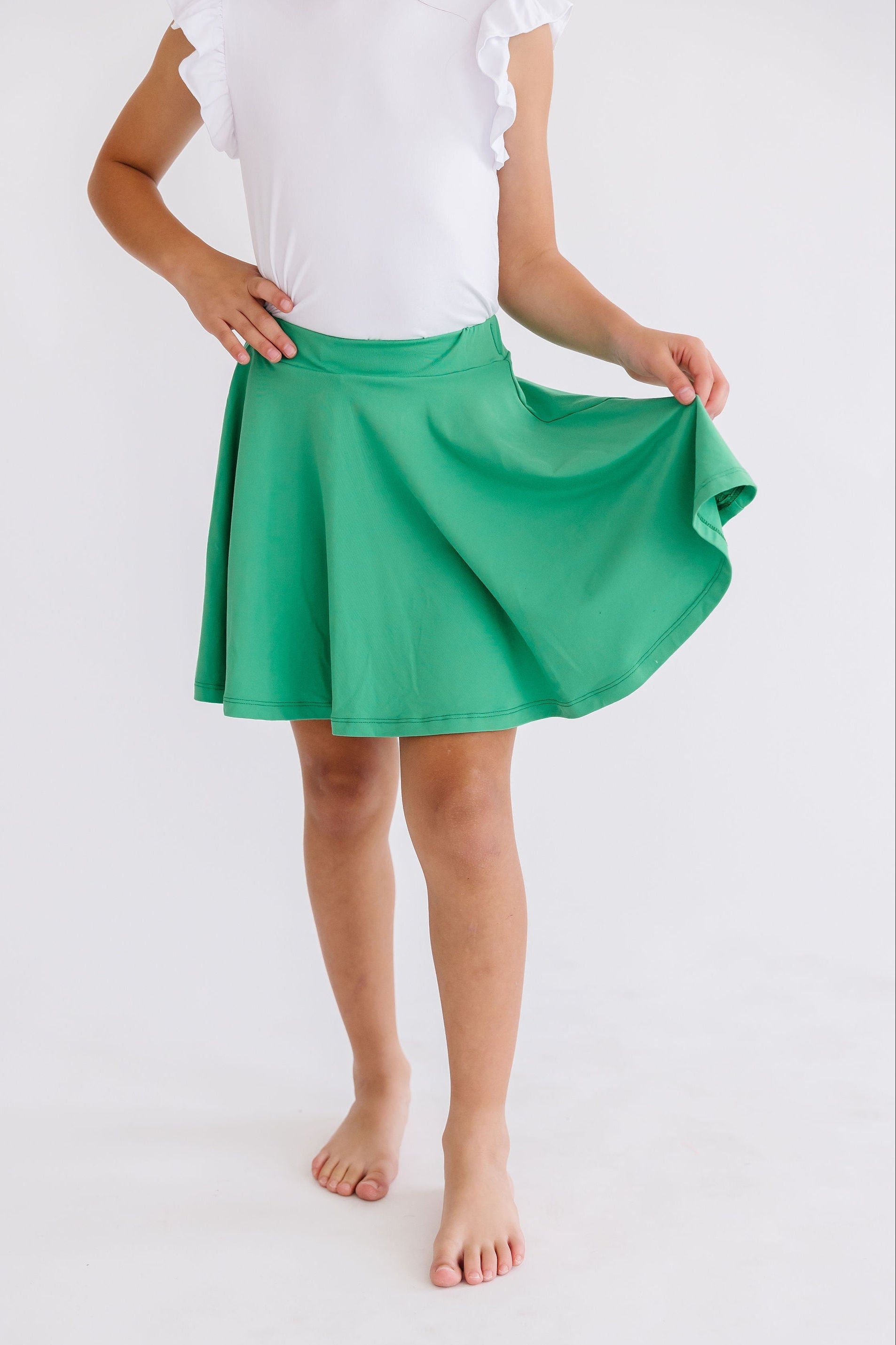 Kelly Green Twirl Skort by Mila & Rose ®