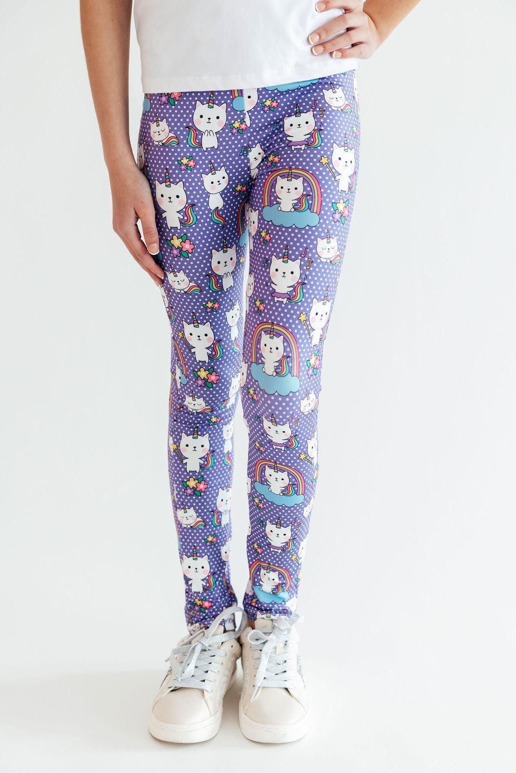 Kitties in the Clouds Leggings by Mila & Rose ®