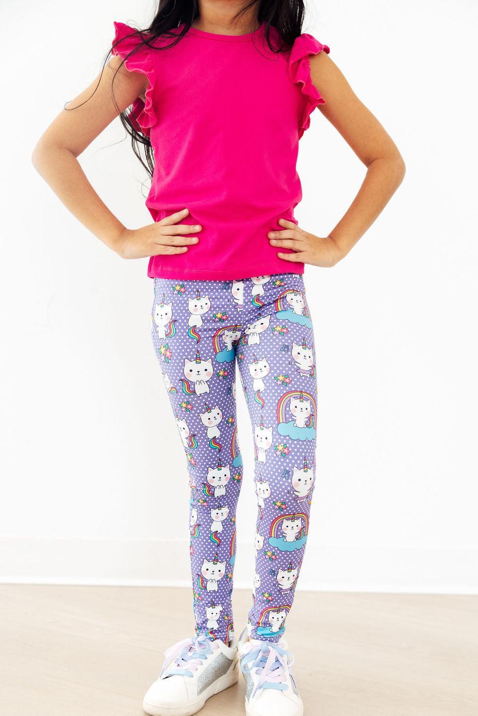 Kitties in the Clouds Leggings by Mila & Rose ®