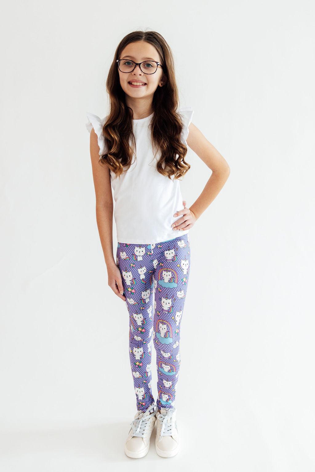 Kitties in the Clouds Leggings by Mila & Rose ®