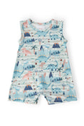 Dino Tracks Shorty One-Piece by Mila & Rose ®
