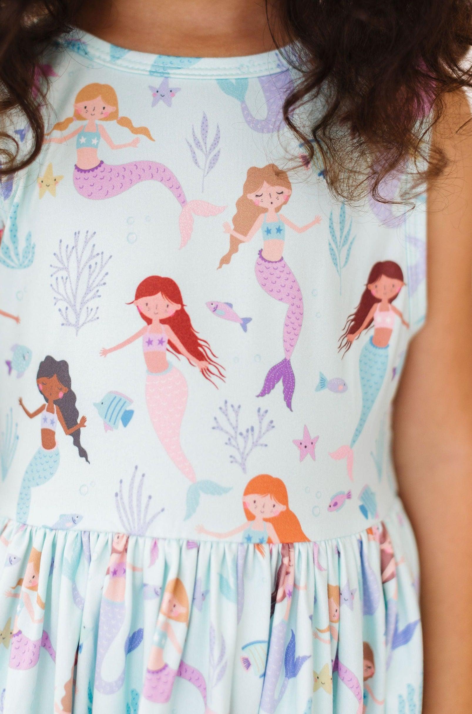 Happy as a Clam Tank Twirl Dress by Mila & Rose ®