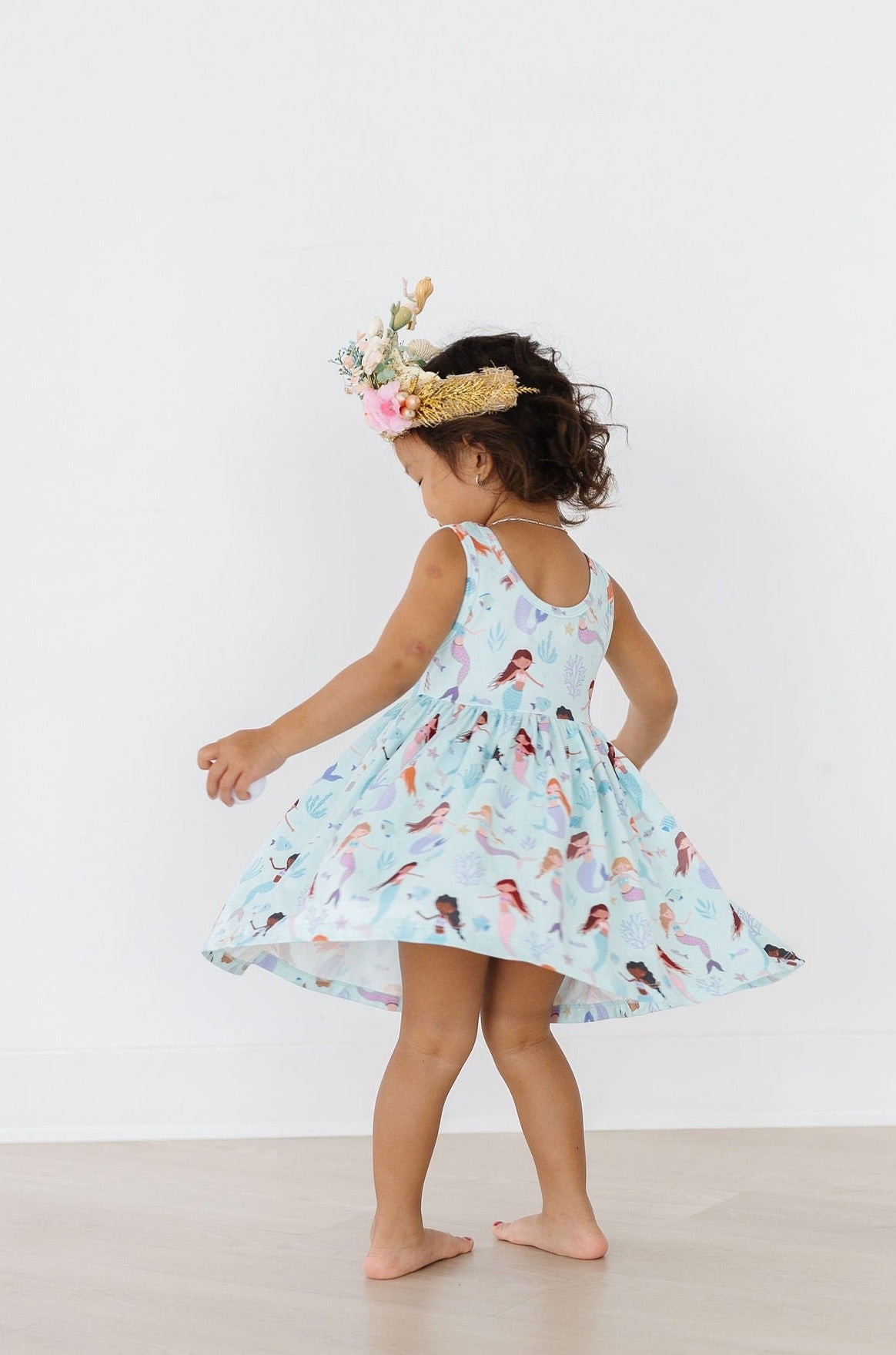 Happy as a Clam Tank Twirl Dress by Mila & Rose ®