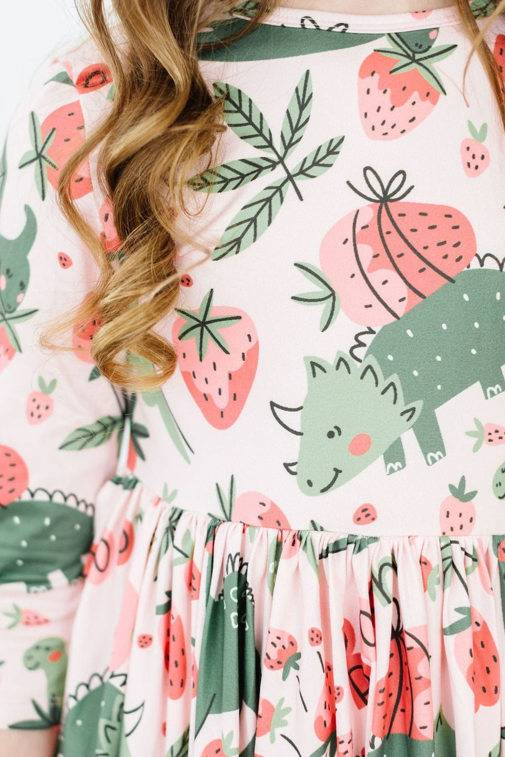 Hear Me Roar 3/4 Sleeve Pocket Twirl Dress by Mila & Rose ®