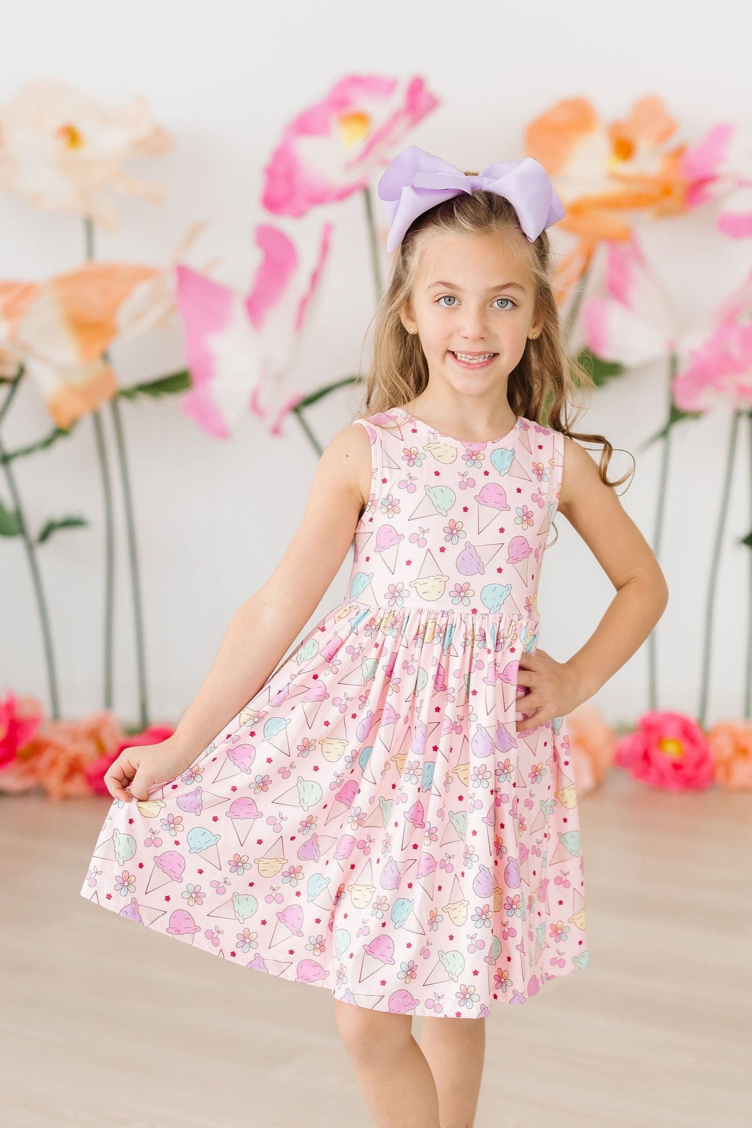 Ice Cream & Shout Tank Twirl Dress by Mila & Rose ®