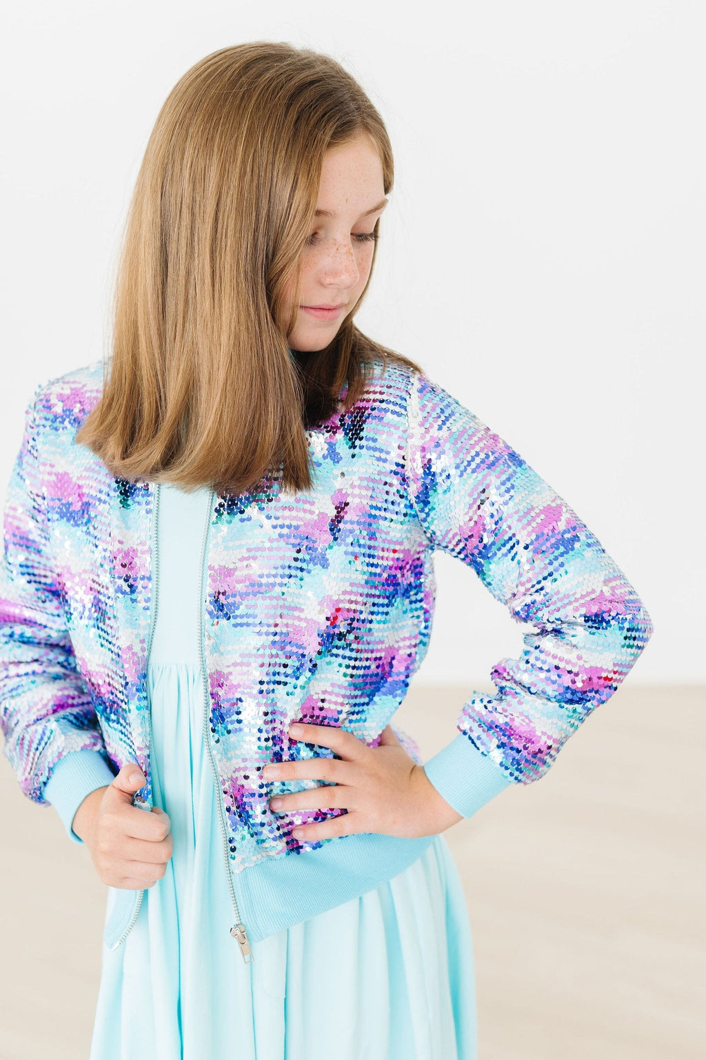 Mermaid Flip Sequin Jacket by Mila & Rose ®