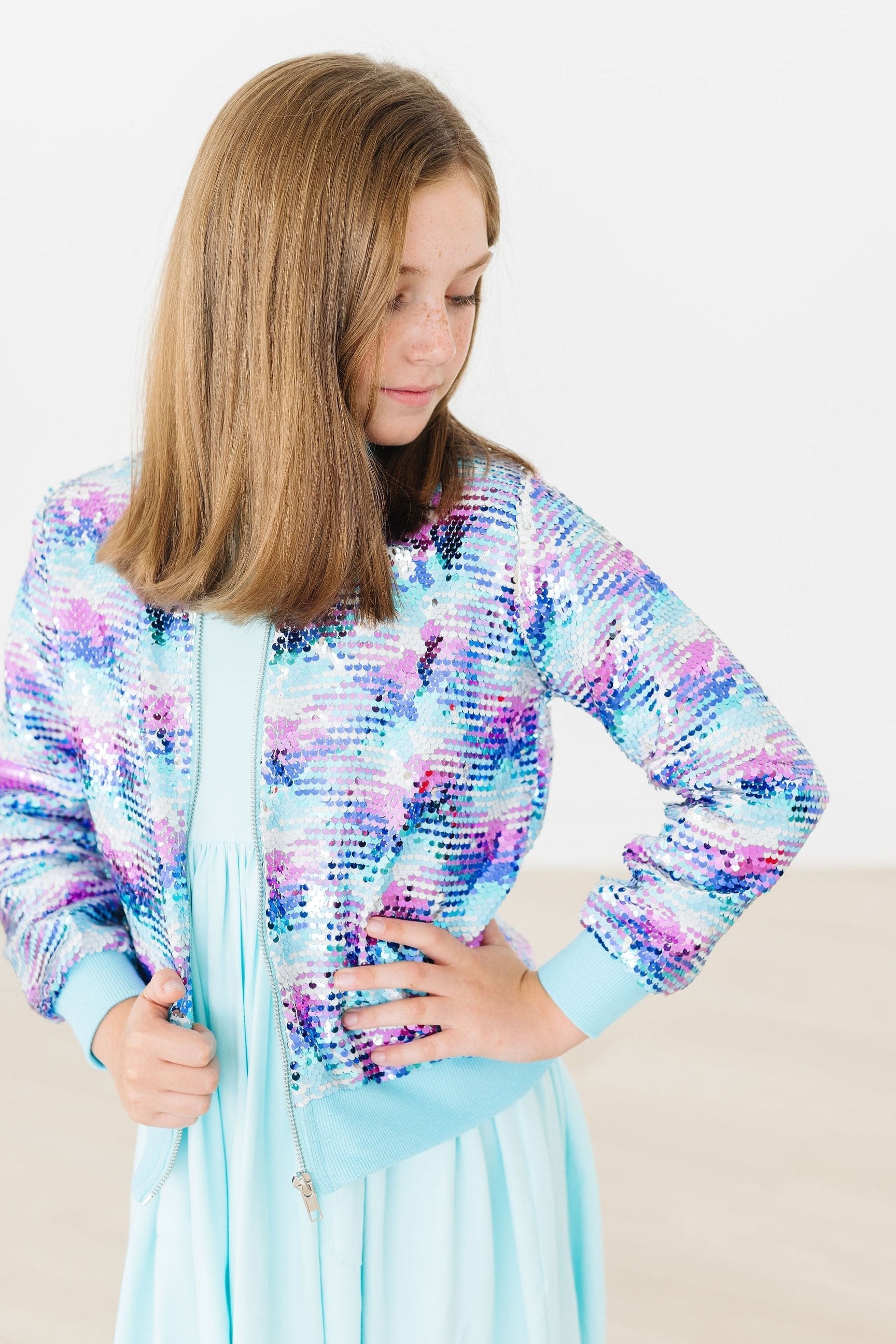 Mermaid Flip Sequin Jacket by Mila & Rose ®
