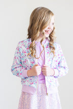 Mermaid Scales Satin Jacket by Mila & Rose ®