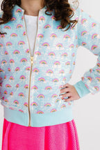 Mint Rainbow Sequin Jacket by Mila & Rose ®