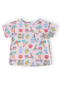 La Dolce Vita Ruffle Pocket Tee by Mila & Rose ®