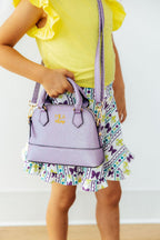 Lavender Glitter Girl's Crossbody Purse by Mila & Rose ®