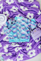Lavender Glitter Girl's Crossbody Purse by Mila & Rose ®