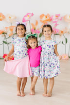 Lavender Love Twirl Shorts by Mila & Rose ®