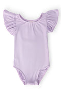 Lavender S/S Flutter Sleeve Leotard by Mila & Rose ®