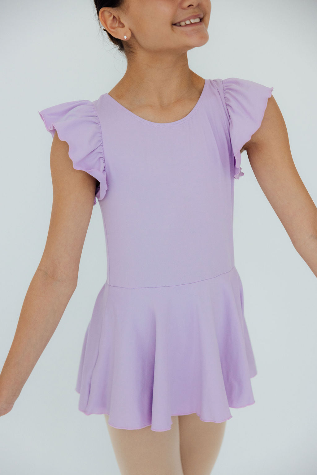 Lavender S/S Twirl Leotard by Mila & Rose ®