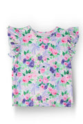 Lavender Love S/S Ruffle Tee by Mila & Rose ®