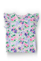 Lavender Love S/S Ruffle Tee by Mila & Rose ®