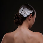 Bridal Flower & Leaf Side Comb by Bridal Port