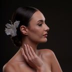 Bridal Flower & Leaf Side Comb by Bridal Port