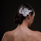 Bridal Flower & Leaf Side Comb by Bridal Port