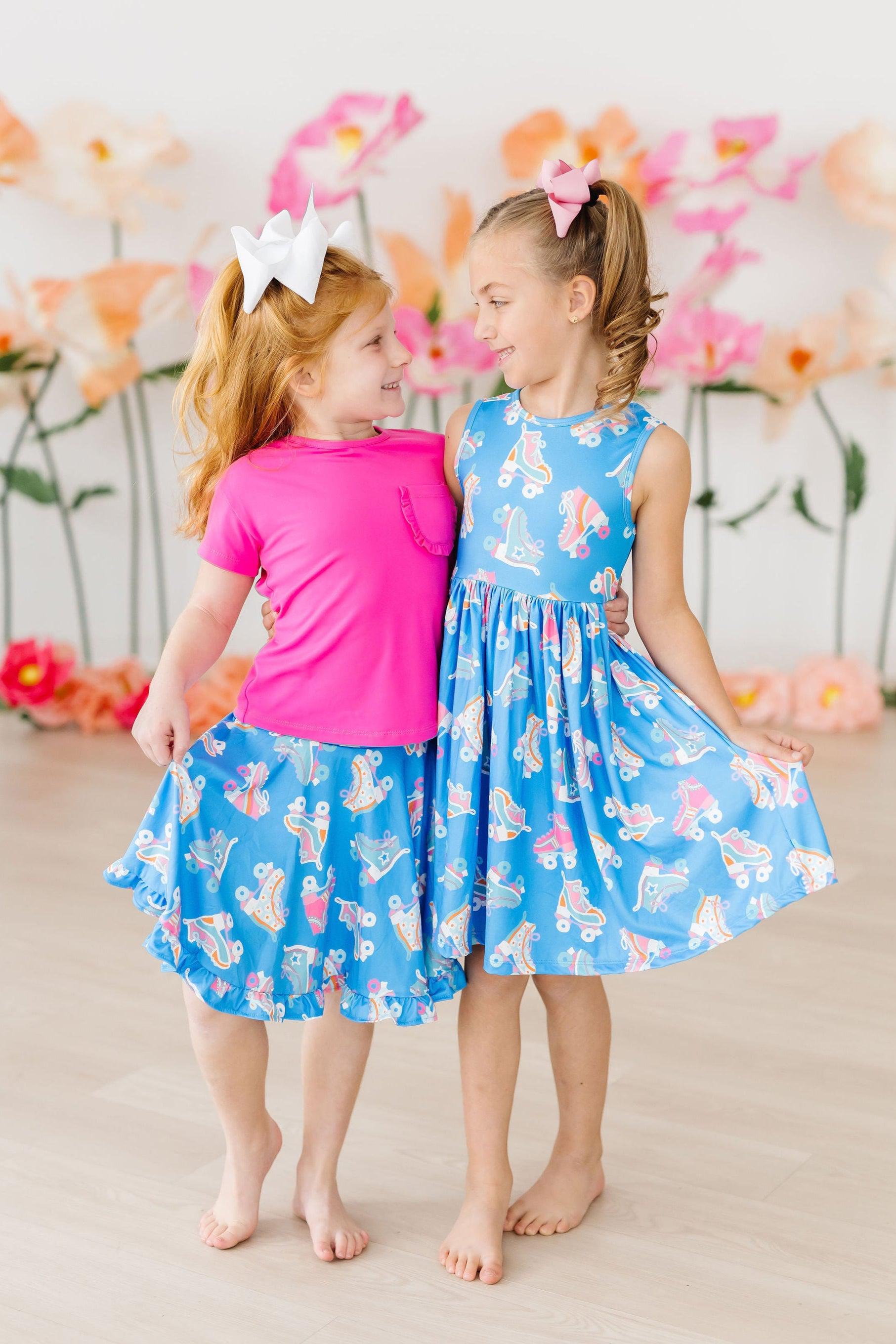 Let the Good Times Roll Ruffle Twirl Skort by Mila & Rose ®