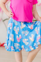 Let the Good Times Roll Ruffle Twirl Skort by Mila & Rose ®