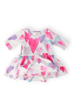Light Hearted 3/4 Sleeve Twirl Bodysuit by Mila & Rose ®