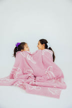 Light Pink Cowgirl Cozy Blanket by Mila & Rose ®