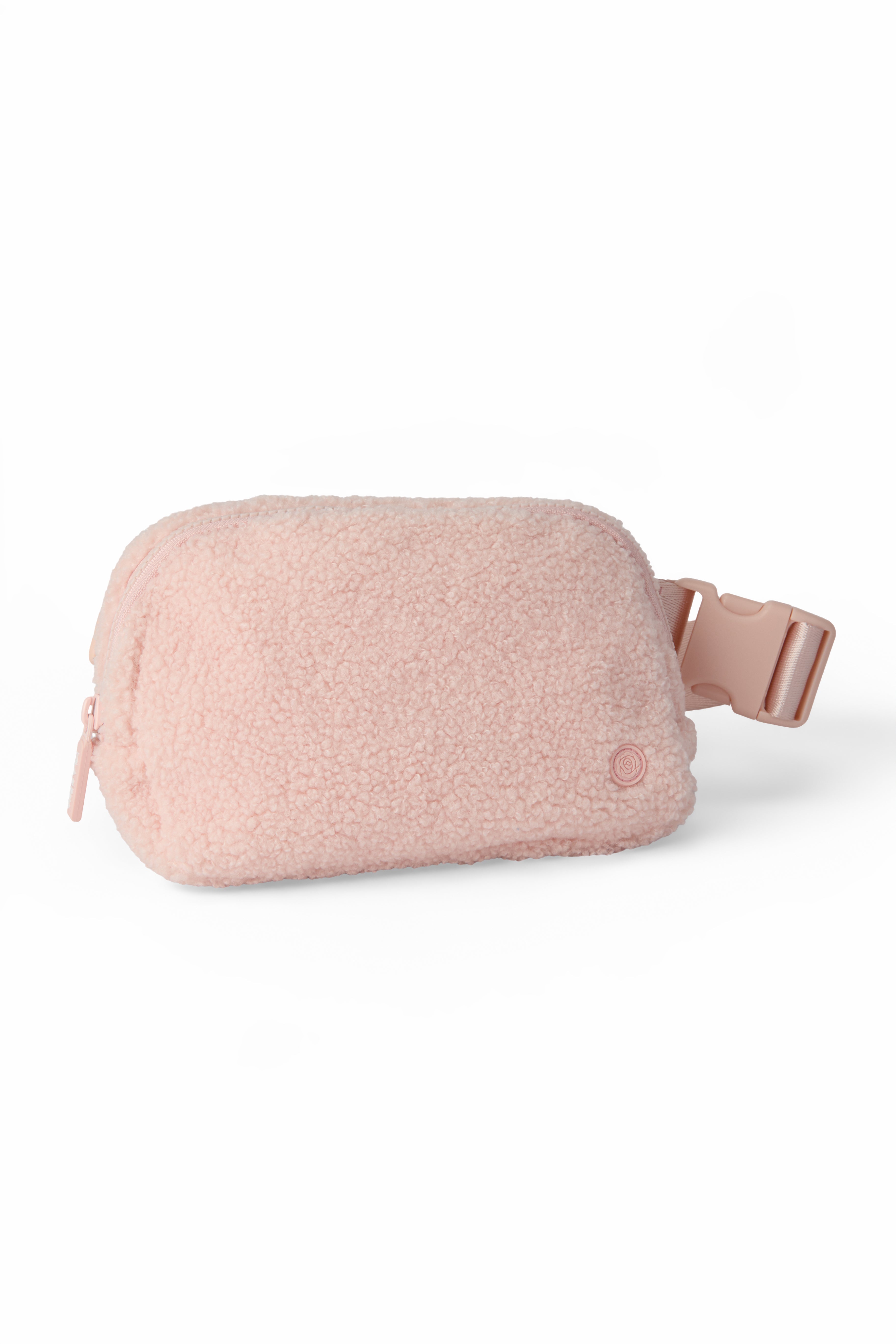 Light Pink Fleece Belt Bag by Mila & Rose ®