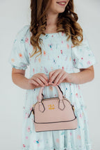 Light Pink Shimmer Girl's Crossbody Purse by Mila & Rose ®