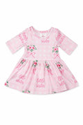 Little Sister Floral 3/4 Twirl Bodysuit by Mila & Rose ®