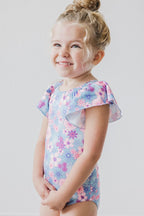 Love Blooms S/S Flutter Sleeve Leotard by Mila & Rose ®