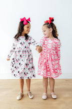 Love You Spots L/S Pocket Twirl Dress by Mila & Rose ®