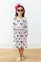 Love You Spots L/S Pocket Twirl Dress by Mila & Rose ®