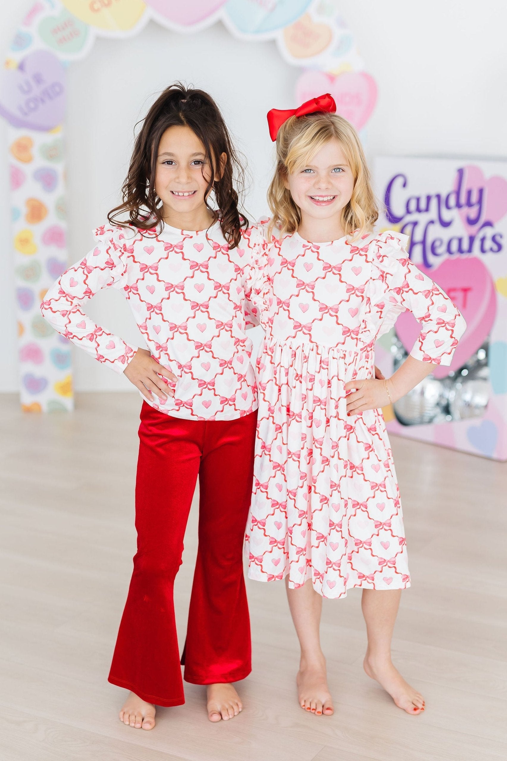 Lovebug L/S Ruffle Tee by Mila & Rose ®