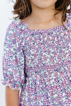 Lovely Lavender Smocked Ruffle Dress by Mila & Rose ®