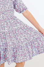 Lovely Lavender Smocked Ruffle Dress by Mila & Rose ®