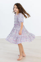 Lovely Lavender Smocked Ruffle Dress by Mila & Rose ®